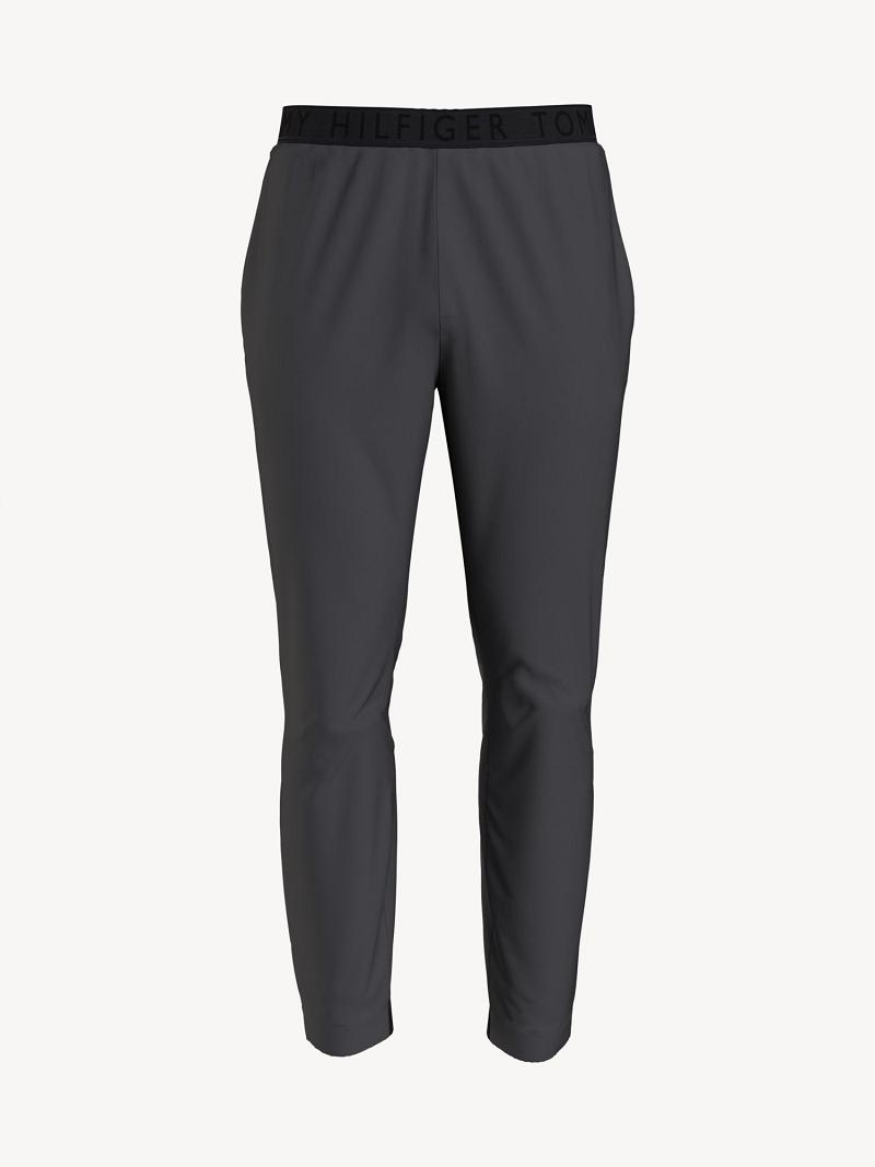 Férfi Tommy Hilfiger Essential tech Jogger Nadrág Fekete | HU 1133BEX